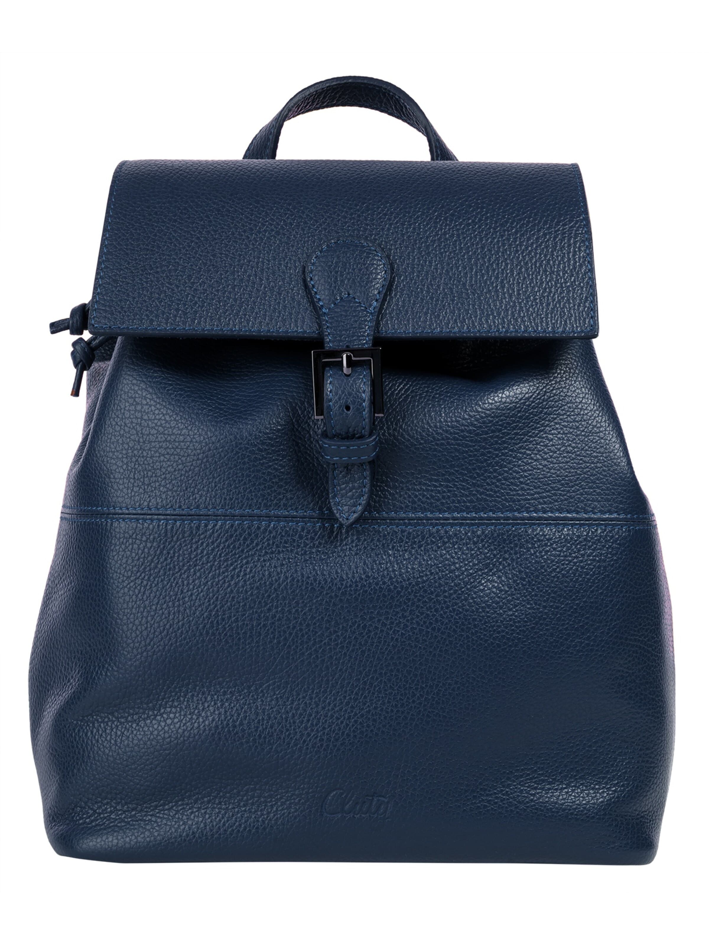 Sac à dos Cluty en bleu : devant