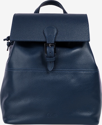Sac à dos Cluty en bleu : devant