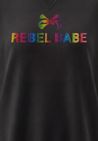 MYMO - Sweatshirt em preto