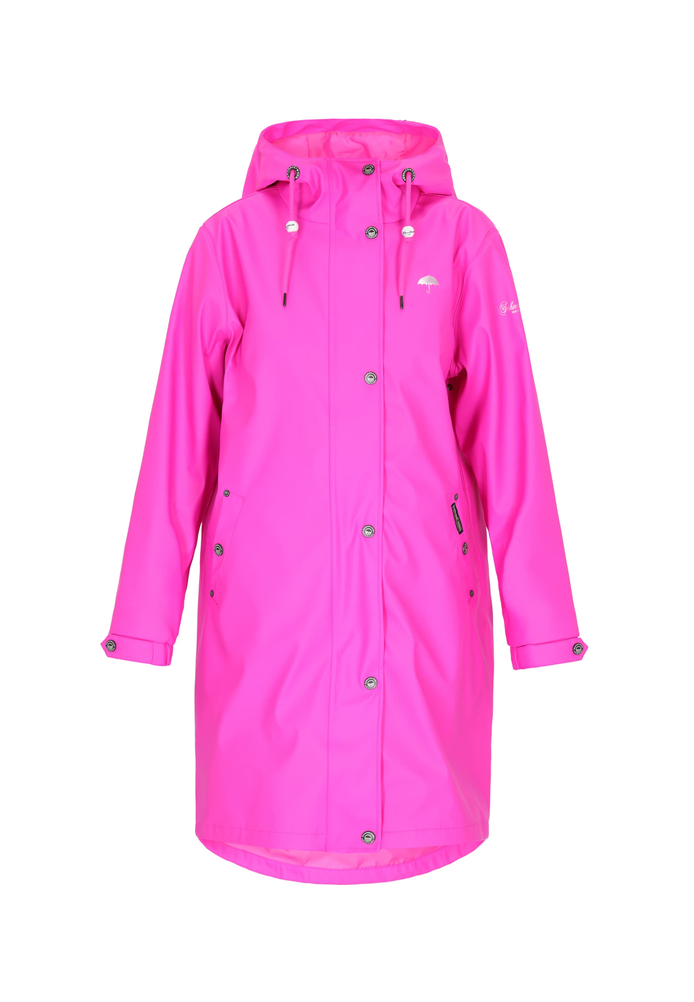 Schmuddelwedda - Abrigo funcional en rosa: frente