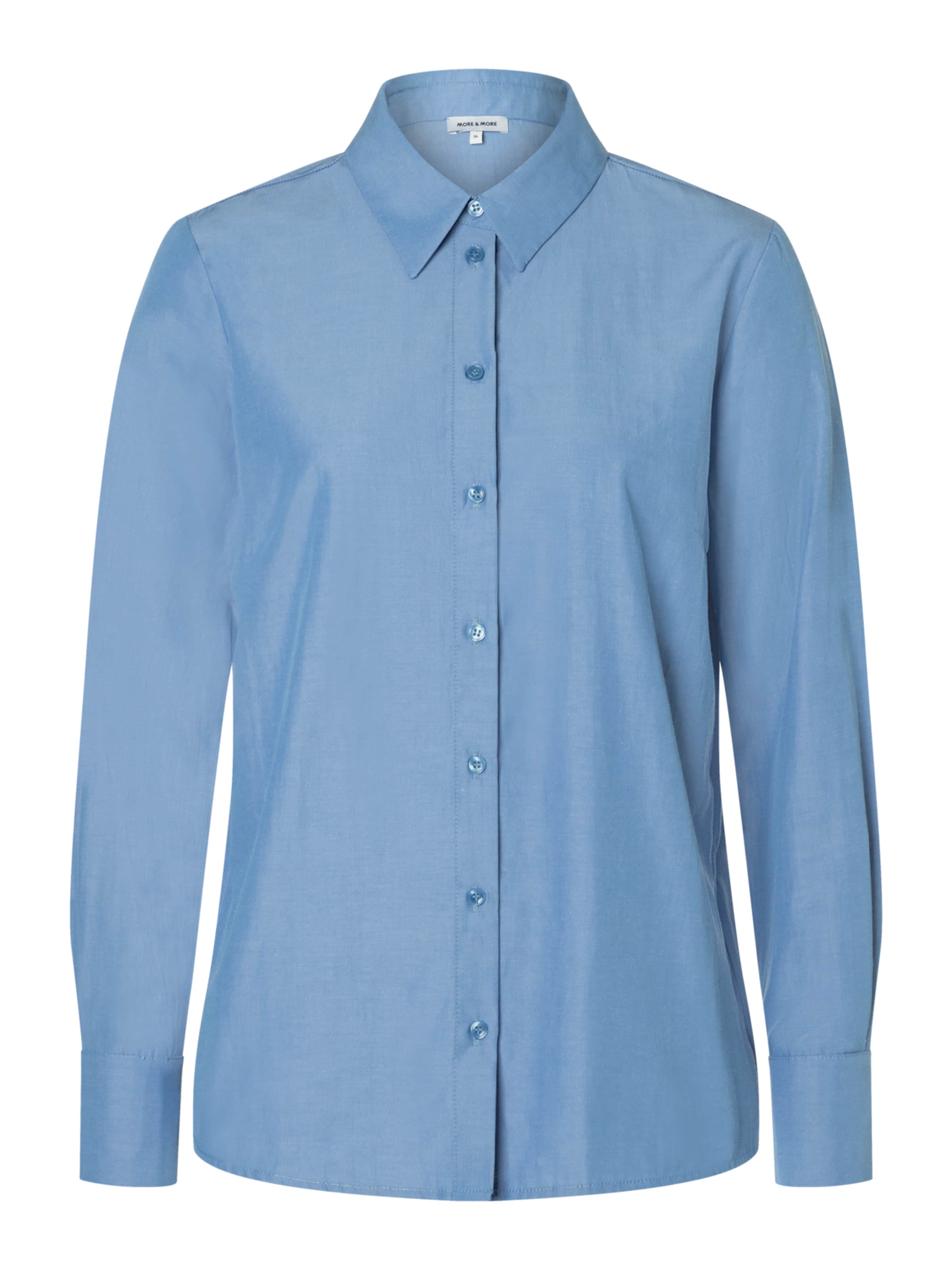 MORE & MORE Blouse in Blue denim, Item view