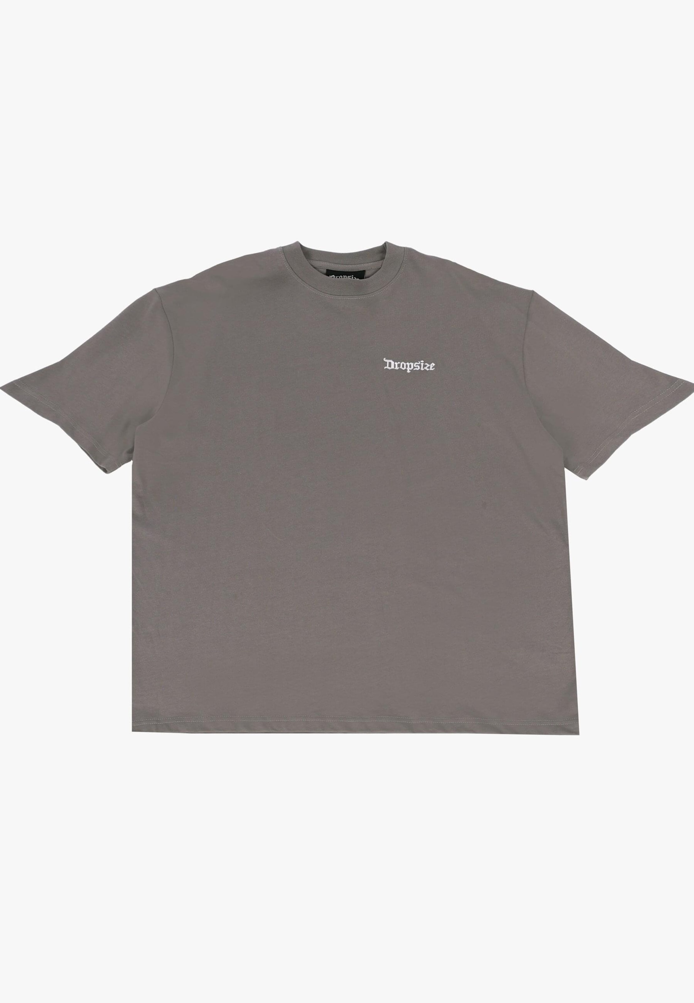 Dropsize Tričko – šedá: přední strana