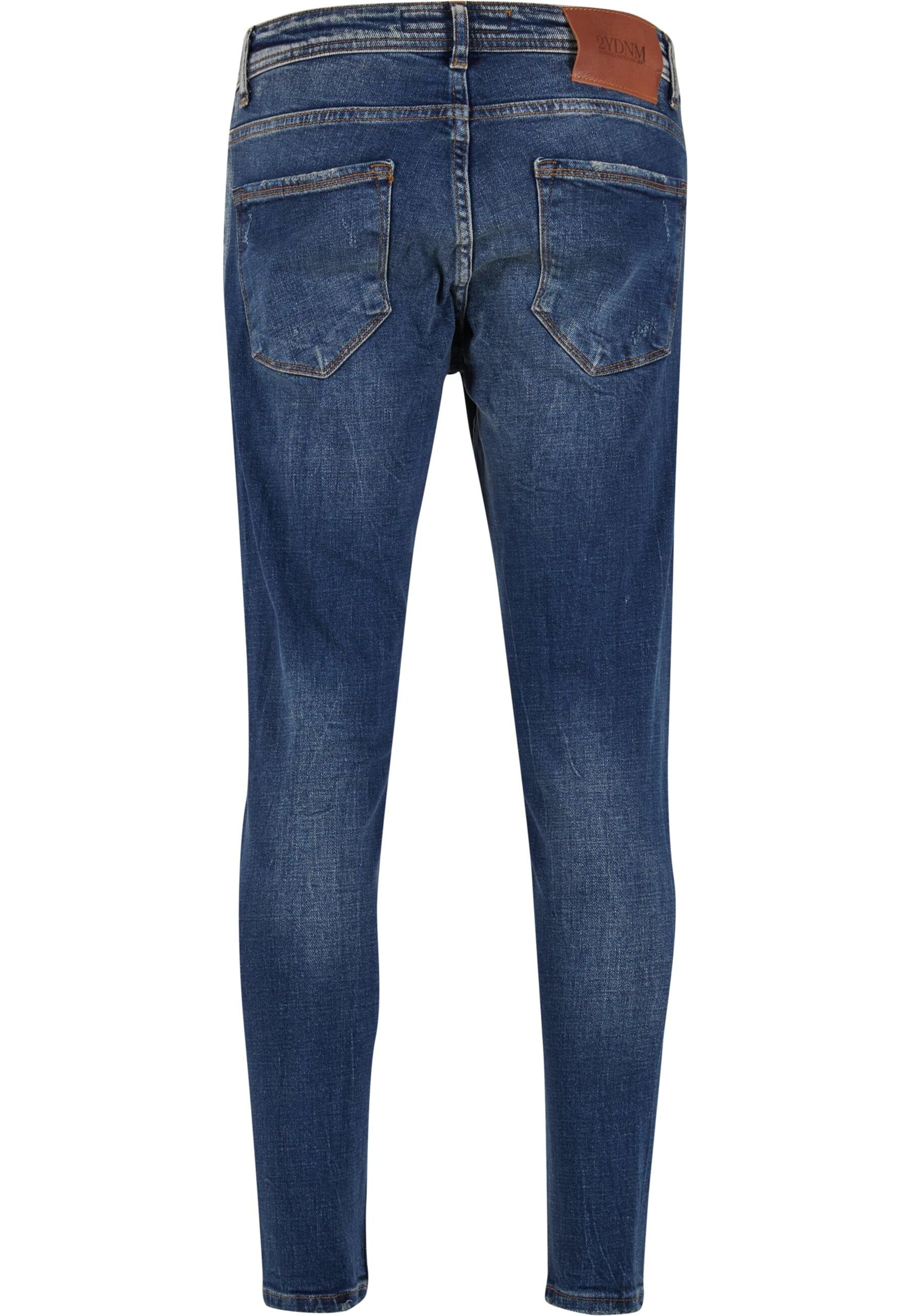 Tapered Jeans di 2Y Premium in blu