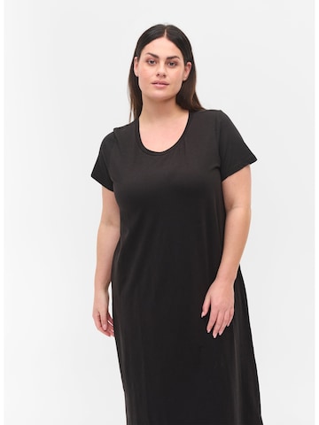 Zizzi Kleid 'Freya' in Schwarz