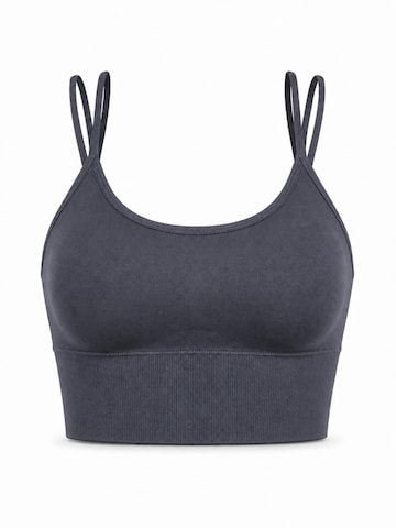 AOTTORI Sports Bra in Grey: front
