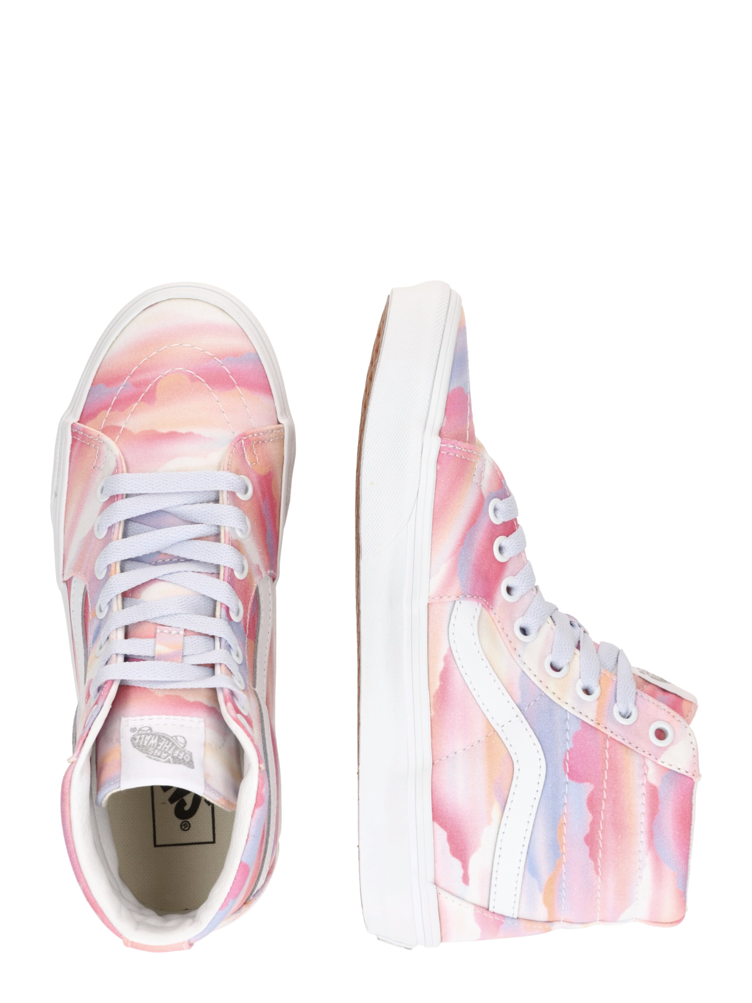 VANS Кроссовки на платформе 'SK8-Hi' в Смешанный: сбоку