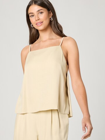 Guido Maria Kretschmer Women Top 'FENNA' in Beige: front