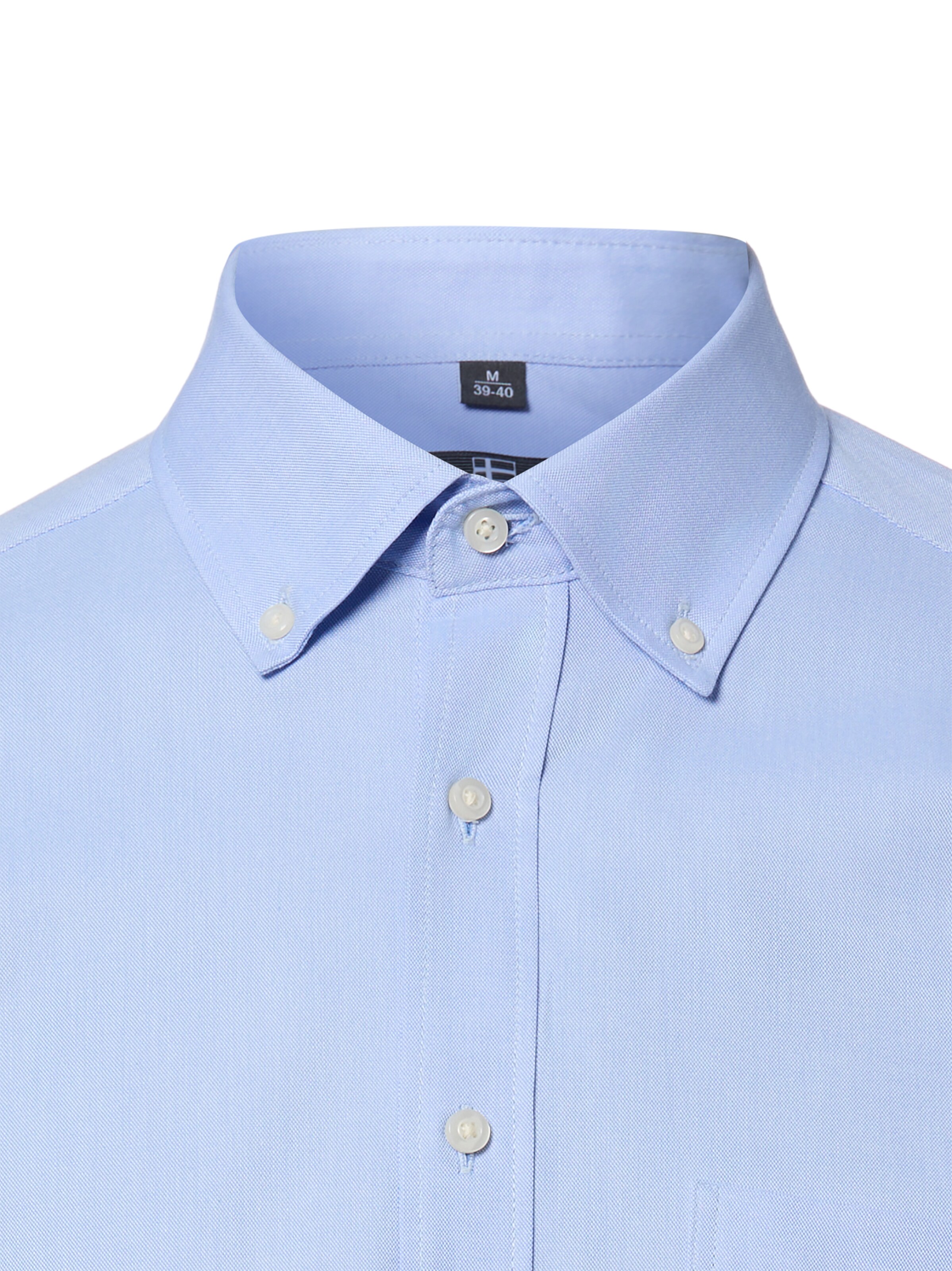 Nils Sundström Regular Fit Hemd in Blau