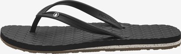 Volcom Teenslipper in Zwart