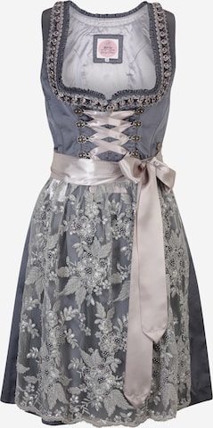 Dirndl 'Chantal' di MARJO in grigio: frontale