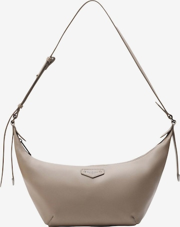 Borsa a spalla 'Ines' di Pepe Jeans in grigio: frontale