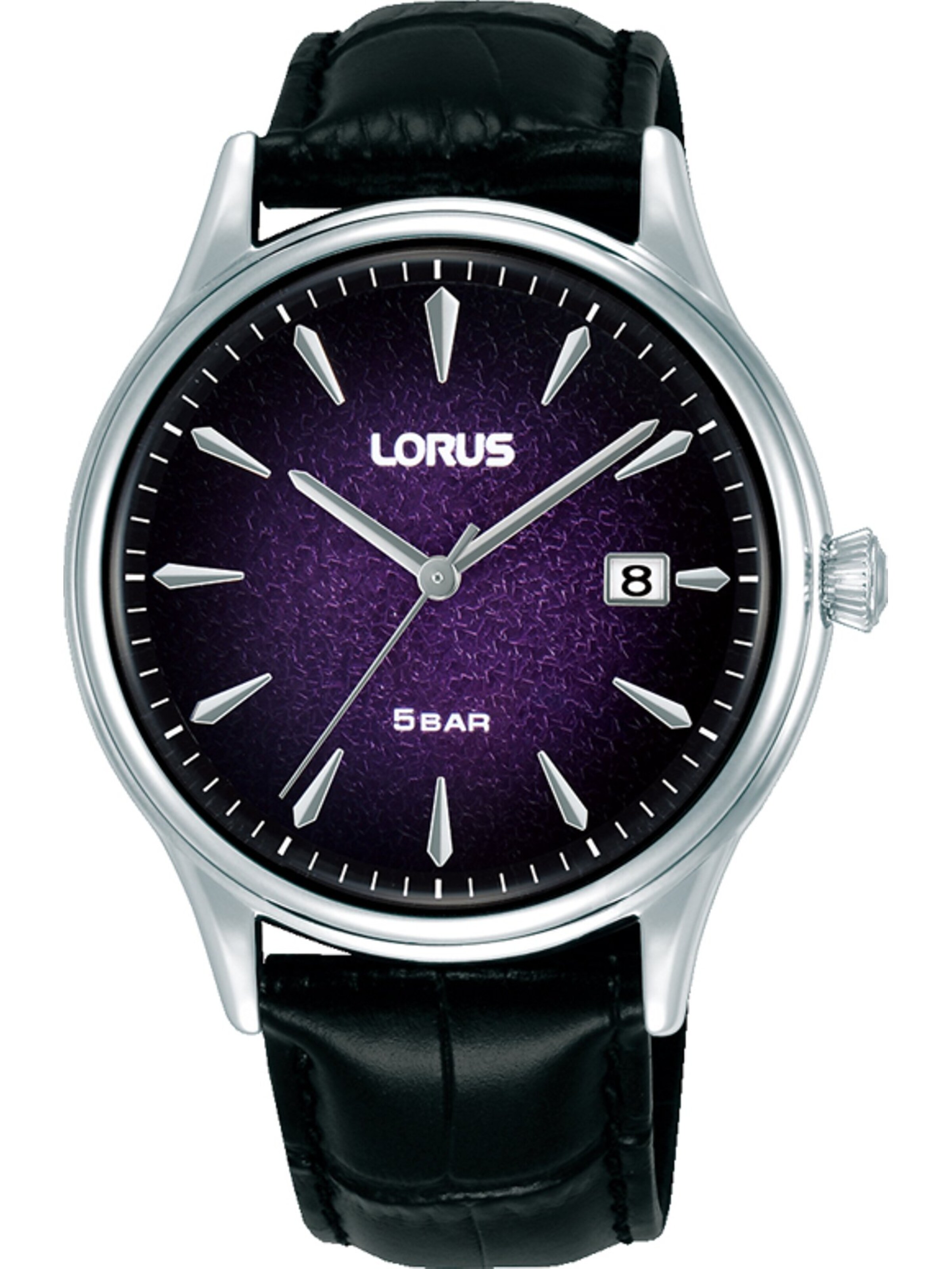 LORUS Uhr in Schwarz: Vorderseite