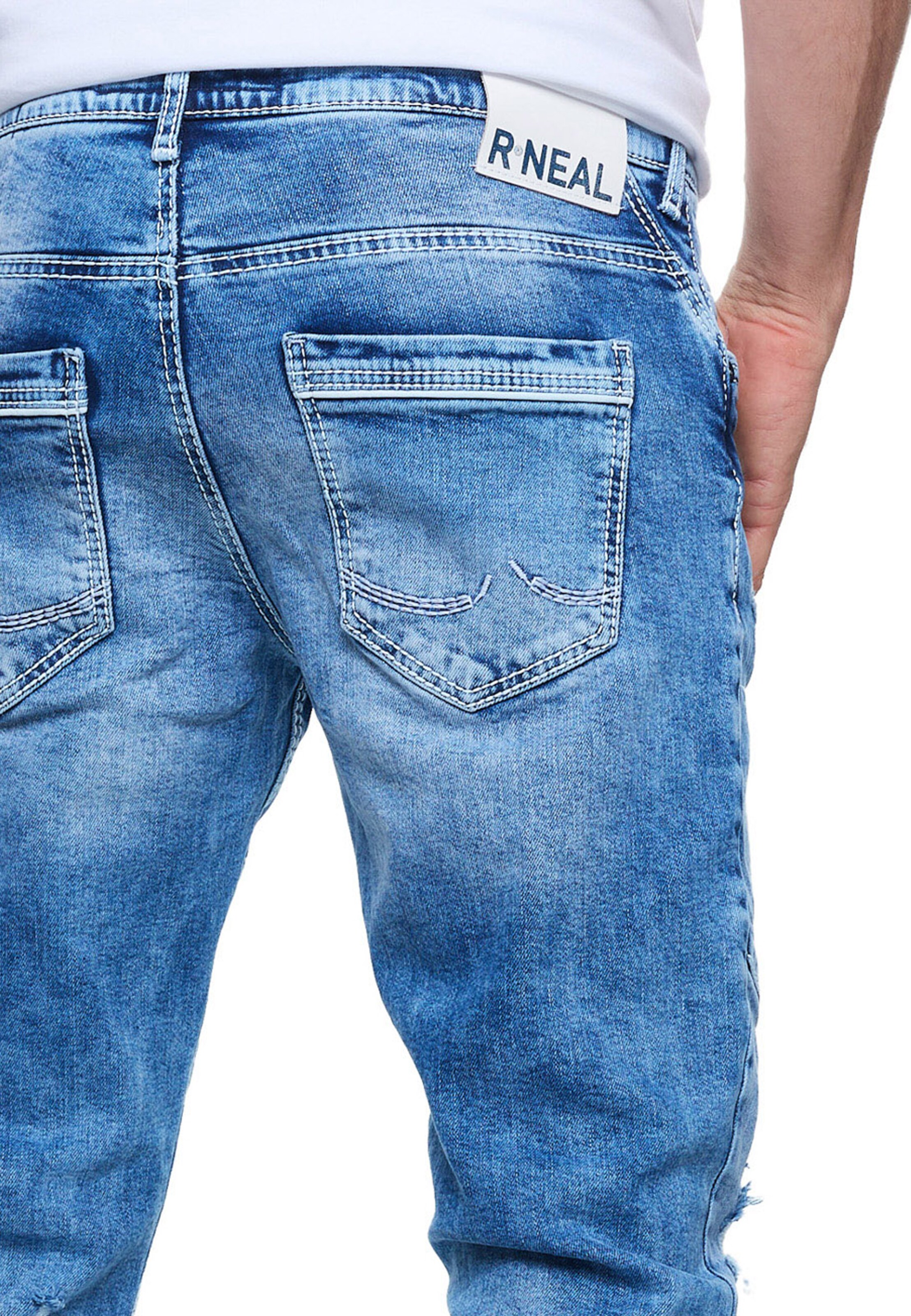 Rusty Neal Regular Jeans 'NISHO' in Blauw