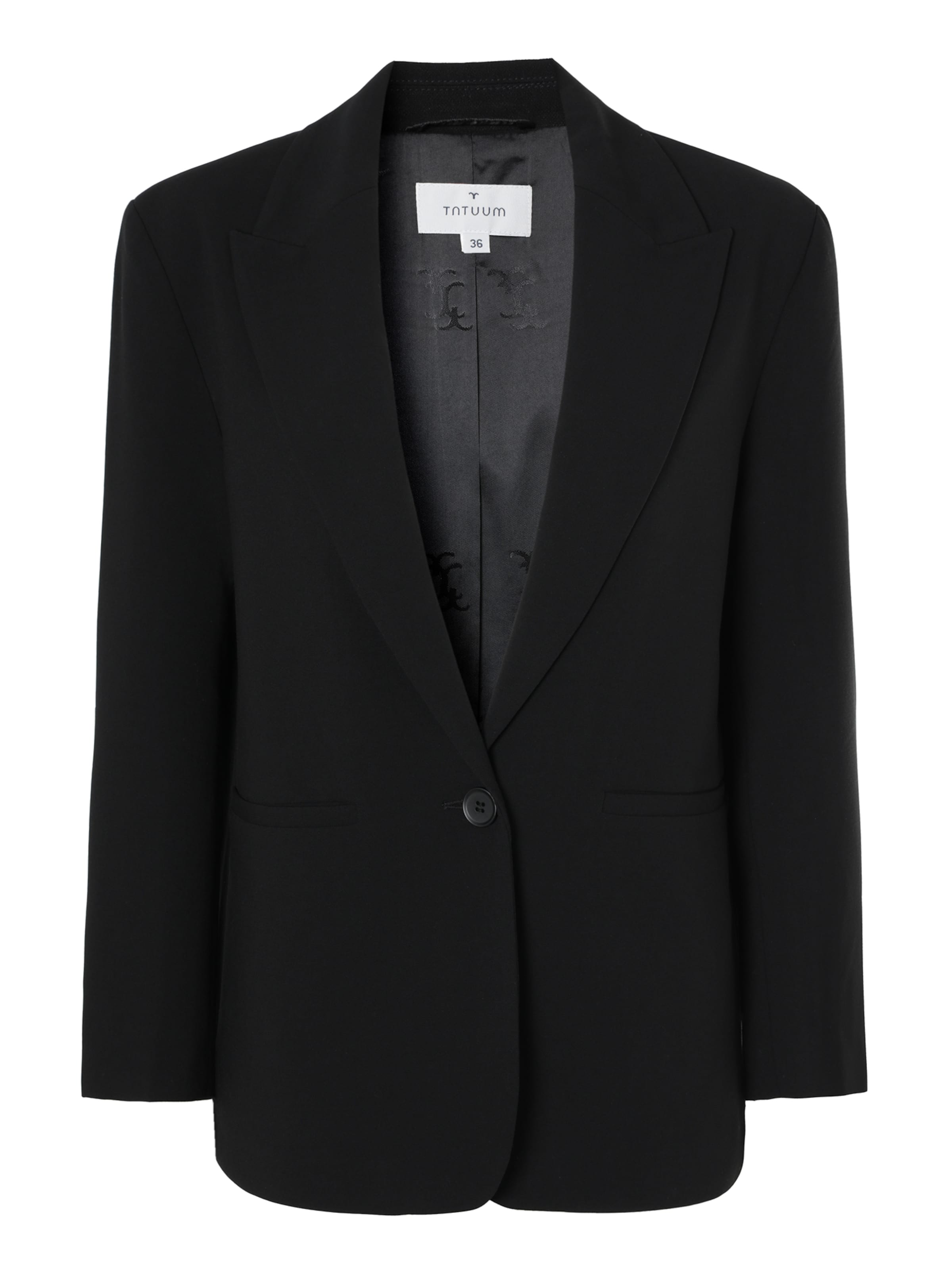 TATUUM Blézer 'KENEKO' - fekete: elől