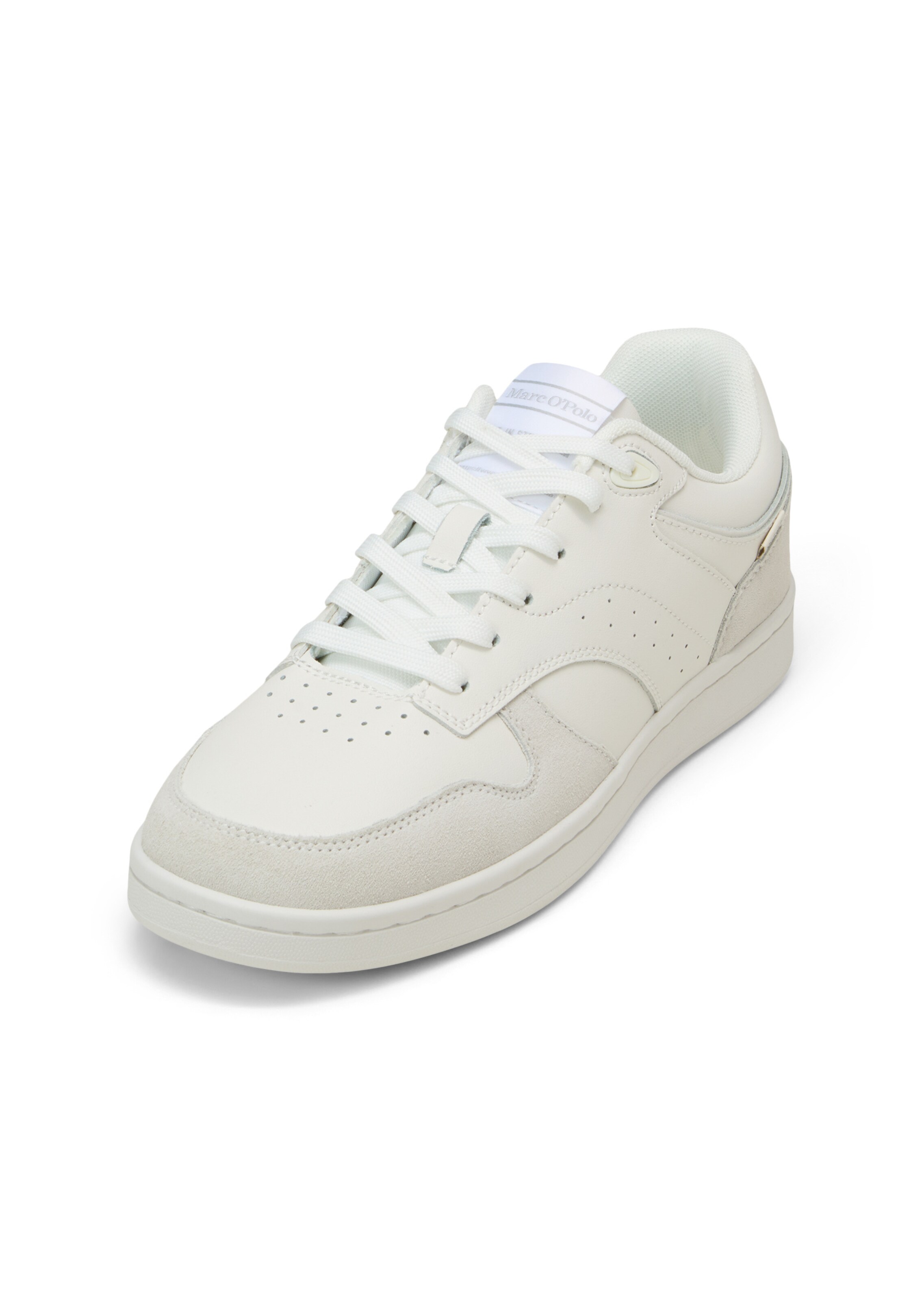 Marc O'Polo Platform trainers in White: front