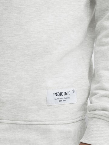 INDICODE JEANS - Sweatshirt 'Playtor' em cinzento