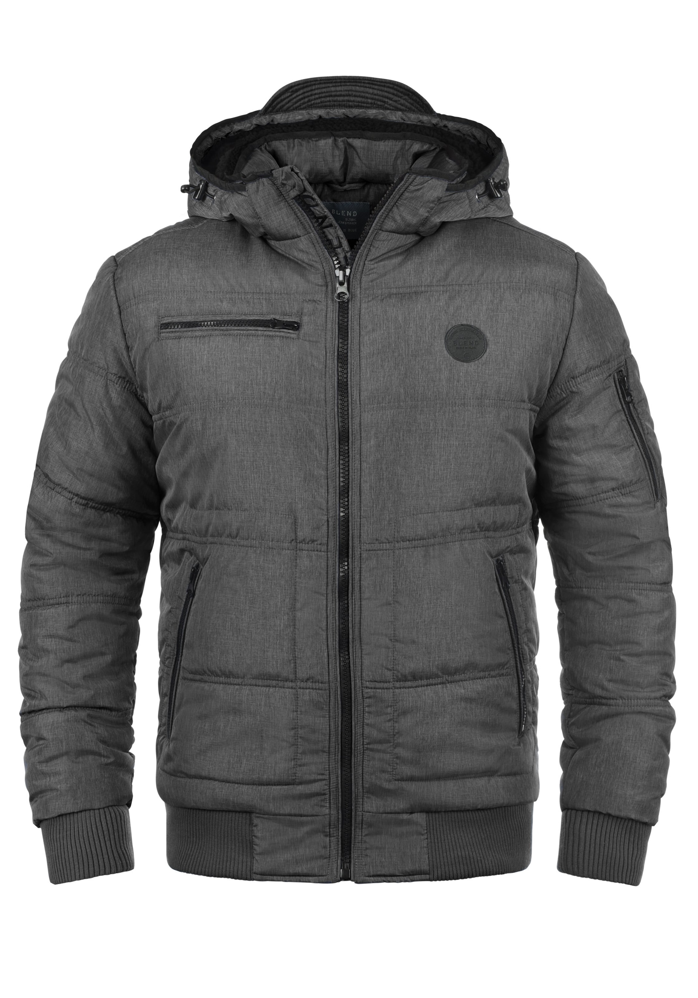 Veste d’hiver 'Boris' BLEND en gris : devant