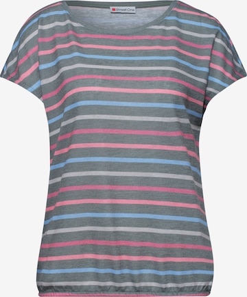 STREET ONE Shirt in Grey: front