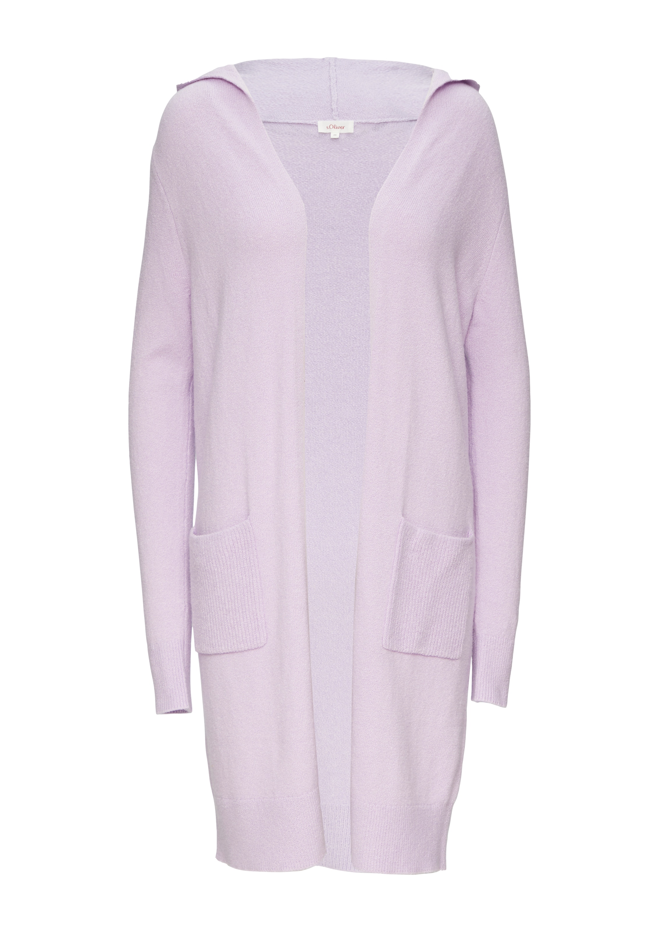 s.Oliver Strickjacke in Lila: Vorderseite
