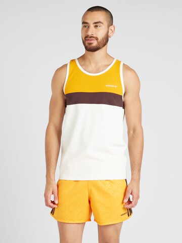 T-Shirt '80s' ADIDAS ORIGINALS en blanc : devant