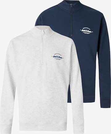 JACK & JONES - Sweatshirt 'JJBRANDON' em azul: frente