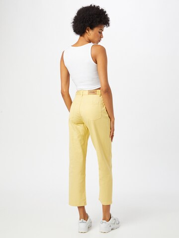 Wide Leg Pantalon 'Shelby' Afends en jaune