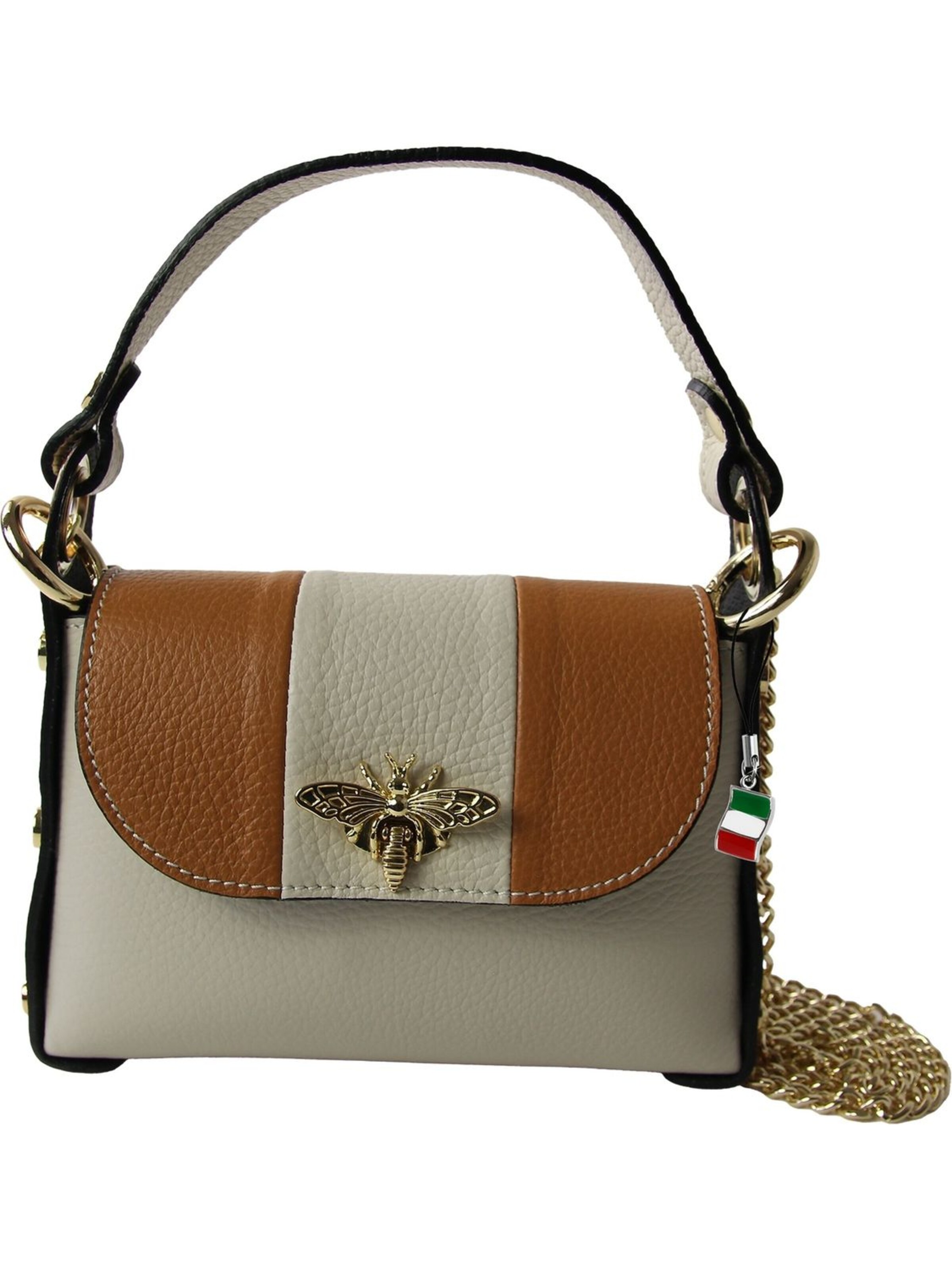 Florence - Bolso de hombro en beige: frente