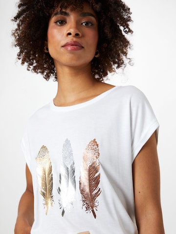 T-shirt 'Carlene' ABOUT YOU en blanc