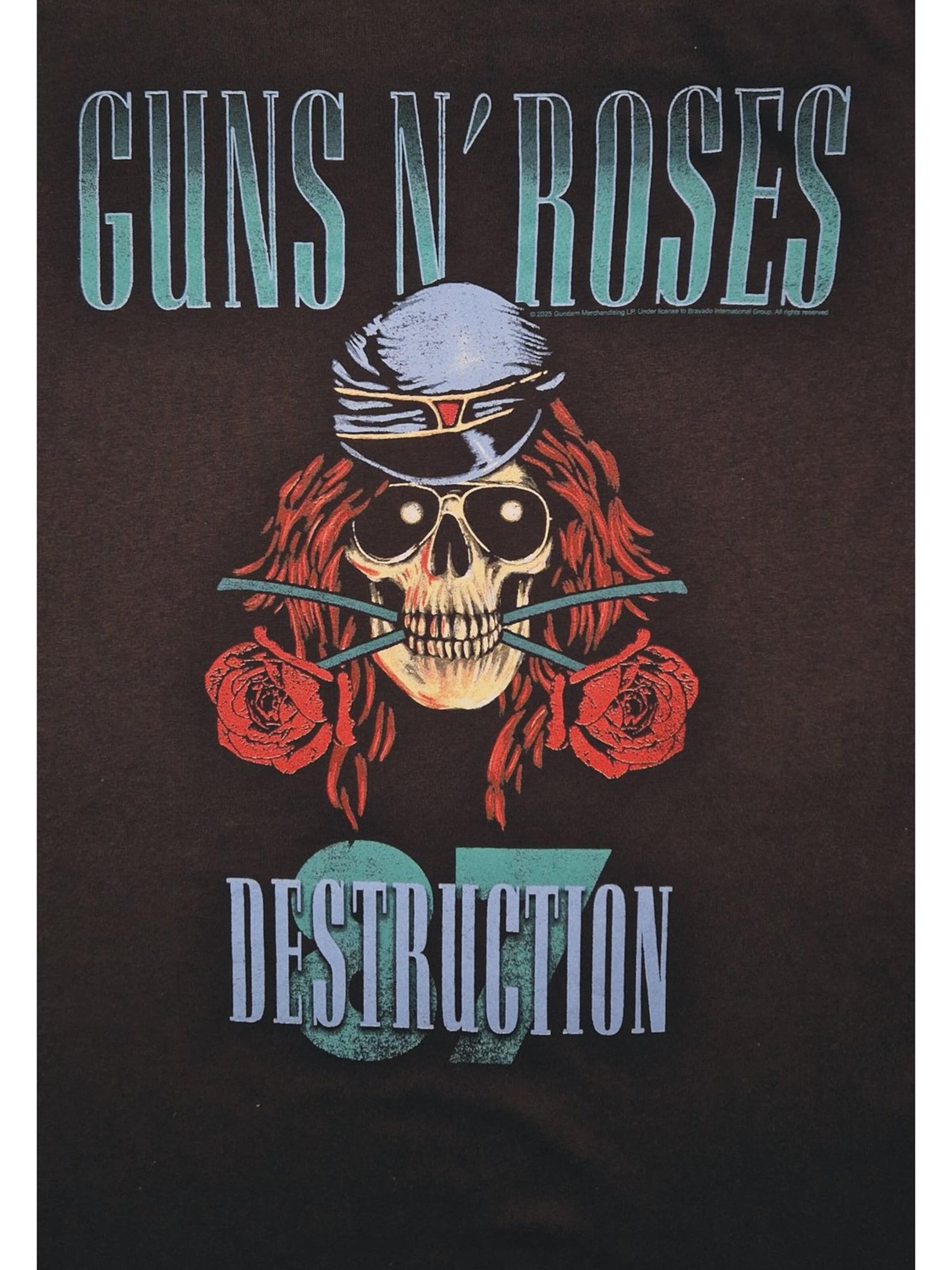 T-Shirt 'Guns N´Roses Axl Destruction T-Shirt' GUNS N' ROSES en noir