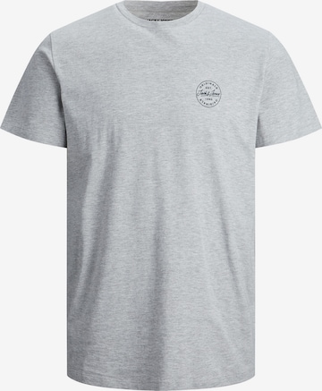 JACK & JONES T-Shirt 'Shark' in Grau: predná strana