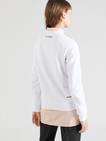 Karl Lagerfeld - Sudadera 'Paris' en blanco