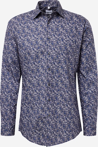 Chemise SEIDENSTICKER en gris : devant