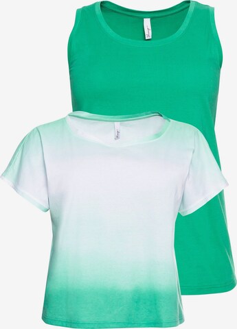 SHEEGO Shirt in Groen: voorkant