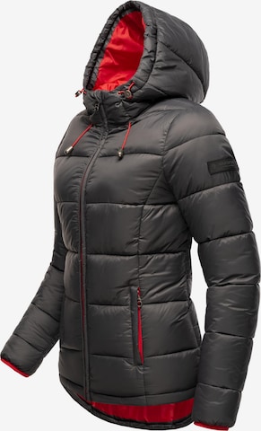 MARIKOO Winterjacke 'Leandraa' in Grau