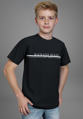 Bruno Banani LM T-Shirt in Schwarz: Vorderseite