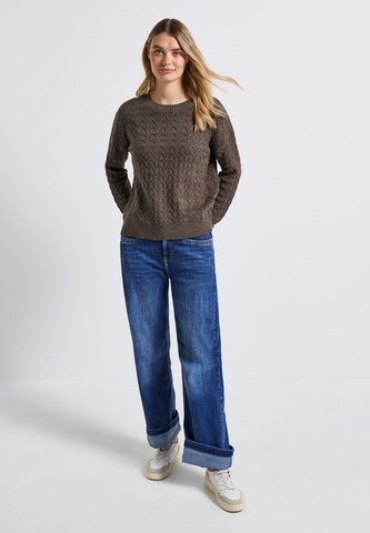STREET ONE Pullover in Braun