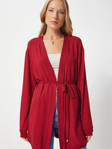 Happiness İstanbul Πλεκτή ζακέτα σε κόκκινο