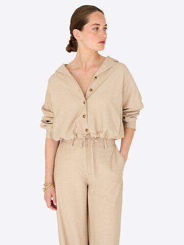 Bellamy Gallery Blouse 'Sachi' in Beige: front