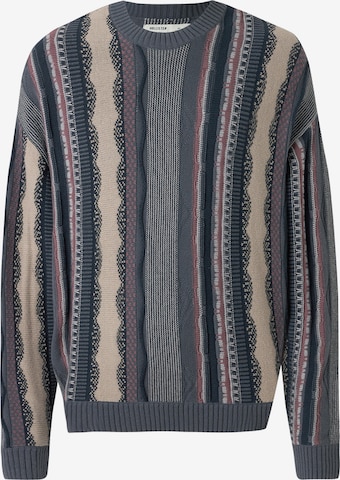 mėlyna HOLLISTER Megztinis: priekis