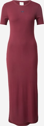 Calvin Klein Jeans Mekko värissä punainen: etupuoli