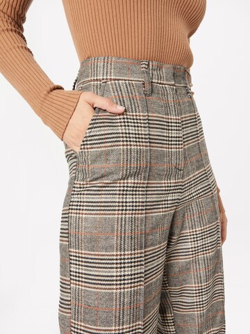 Wide Leg Pantalon à plis Smith&Soul en marron