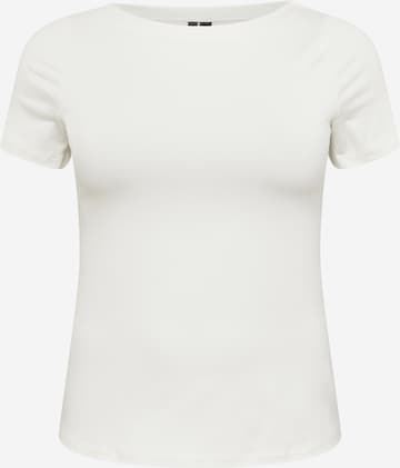 Vero Moda Curve T-Shirt 'VANDA' in Weiß: predná strana