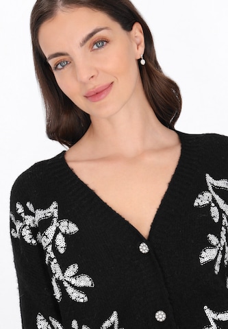 Usha - Cárdigan en negro