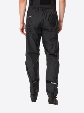VAUDE Regular Sporthose 'Drop' in Schwarz