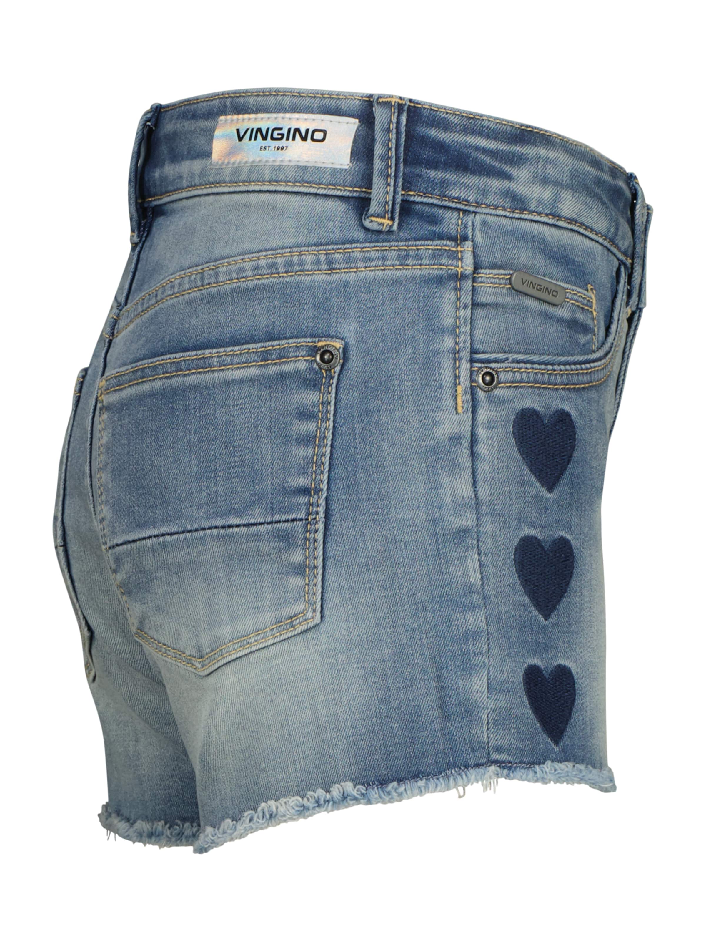 VINGINO tavaline Teksapüksid 'Dafina Heart', värv sinine