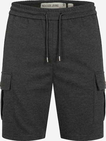 INDICODE JEANS Cargobroek ' Nezzo ' in Grijs: voorkant