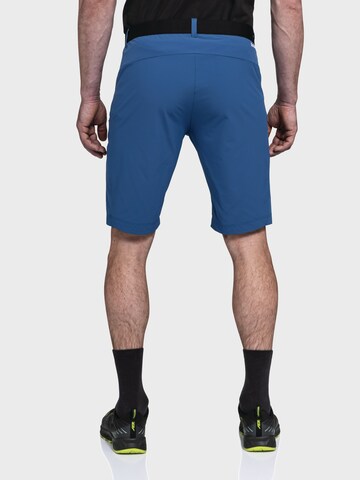 Regular Pantalon outdoor ' Hiking Shorts Style Blaustein MNS ' Schöffel en bleu