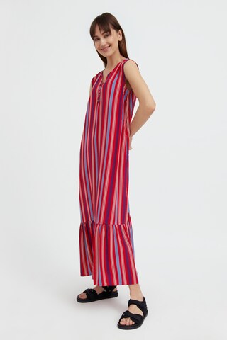 Finn Flare Summer dress 'Stripes' in Red