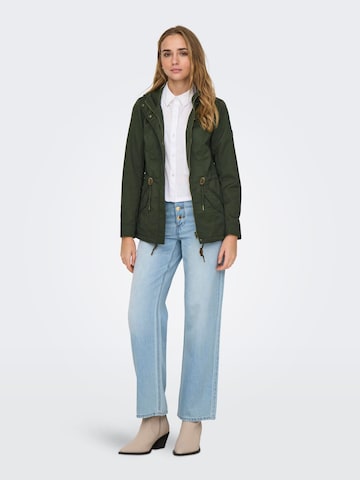 Parka mi-saison 'LORCA' ONLY en vert