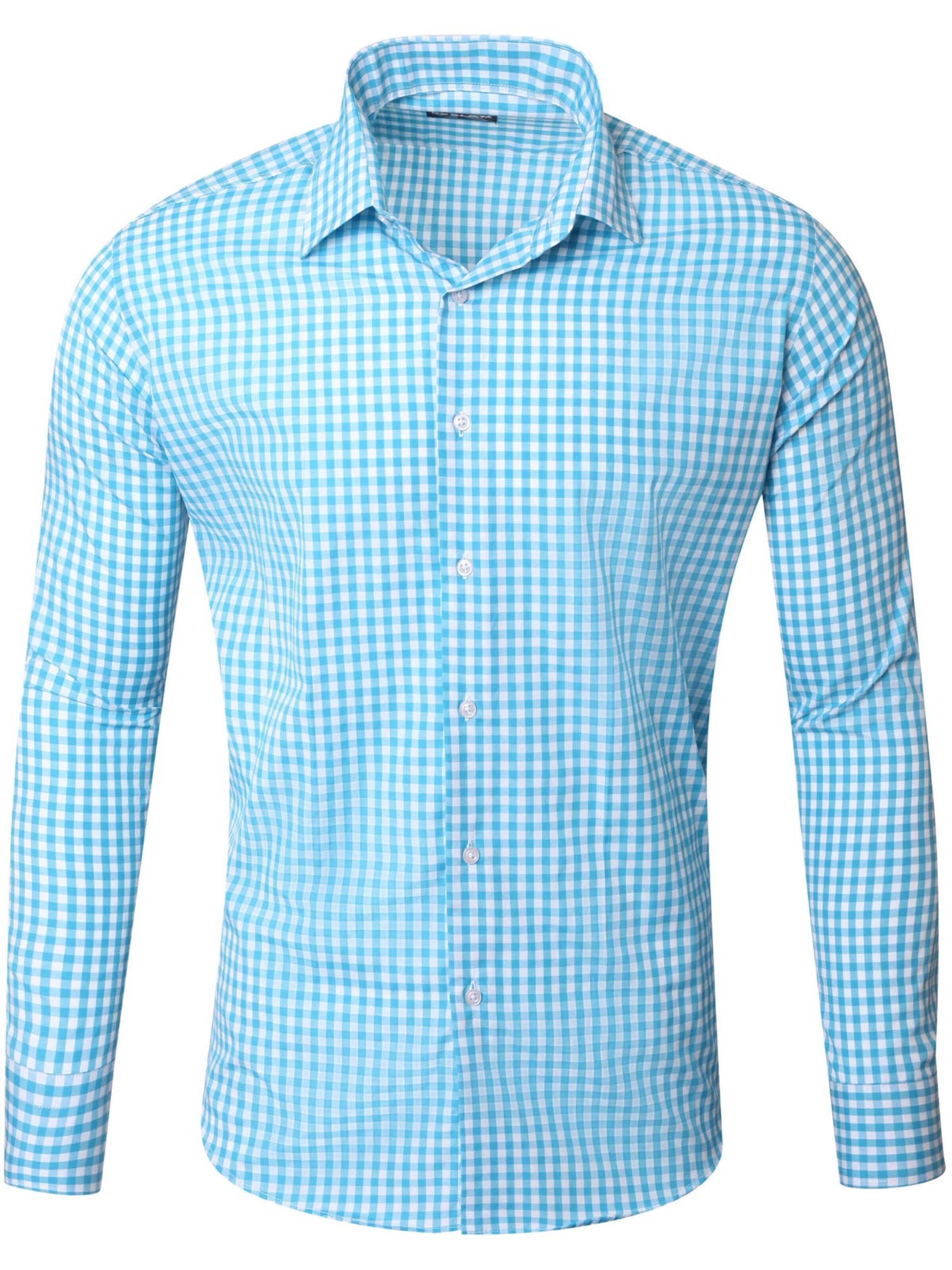 Reslad Button Up Shirt 'RS7007' in Blue: front